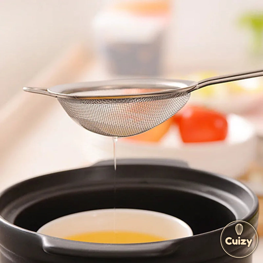 Dimensions des tailles disponibles Cuizy Sieve