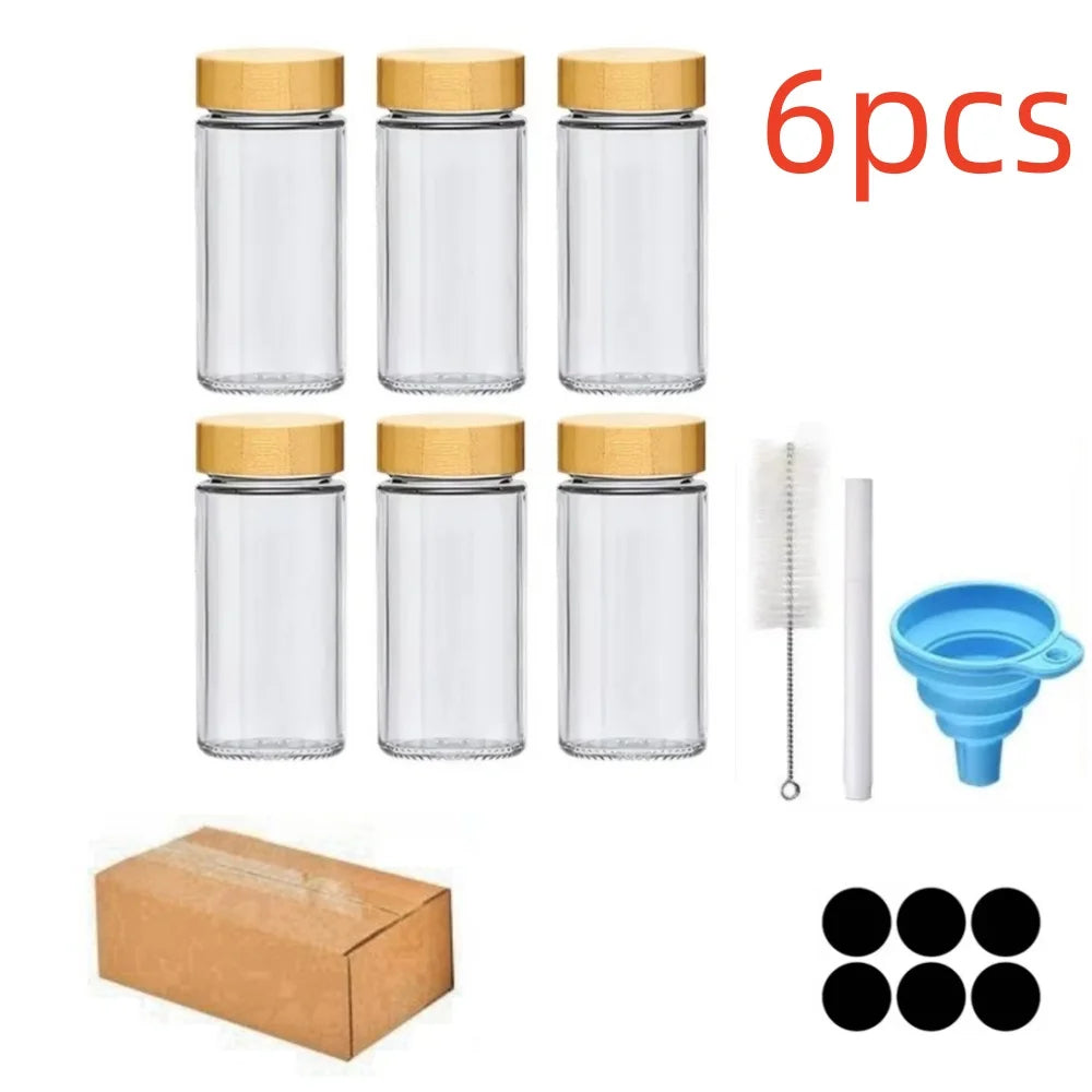 Pots à épices en verre avec couvercle – Cuizy Pinch