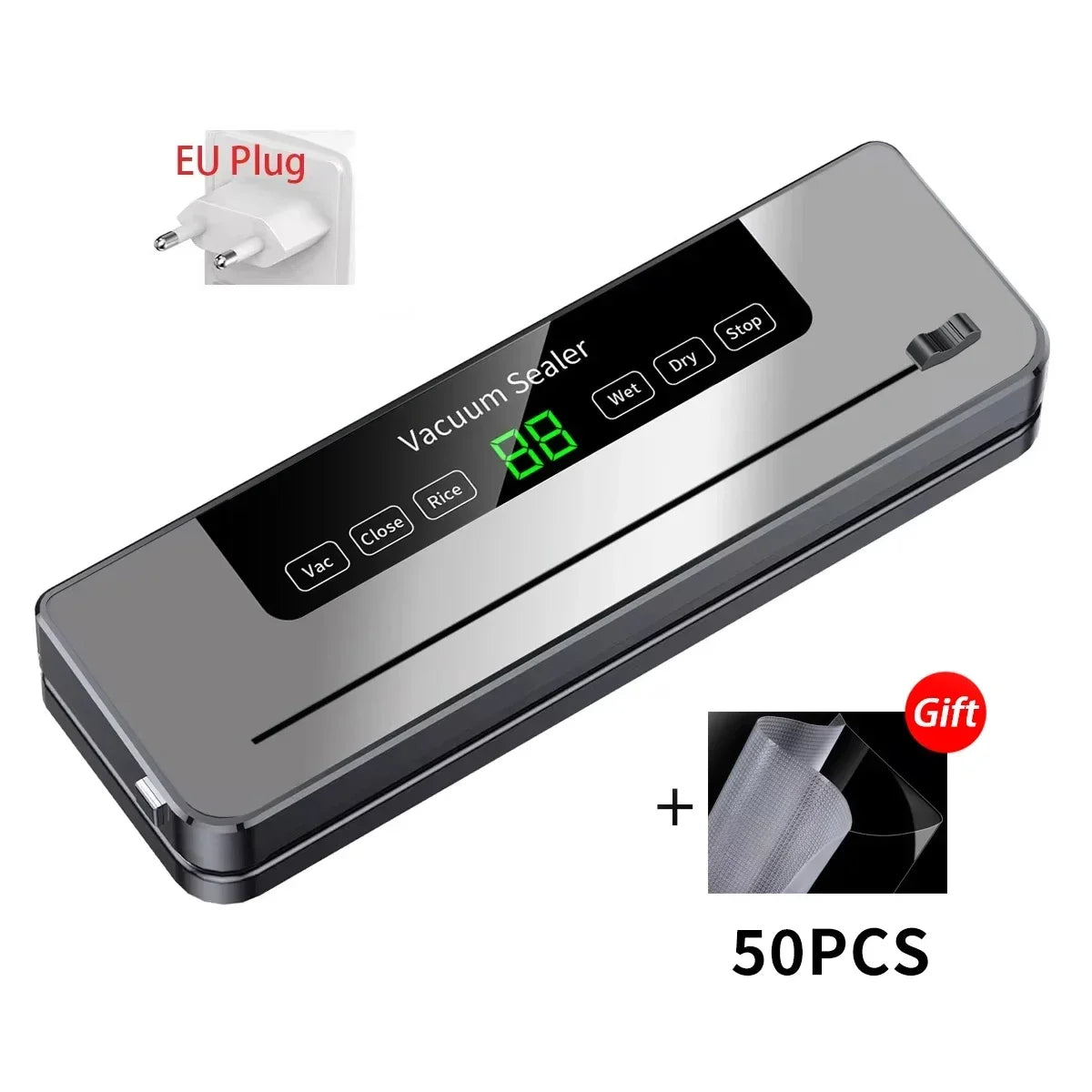 Machine sous vide alimentaire sec/humide – Cuizy Vac