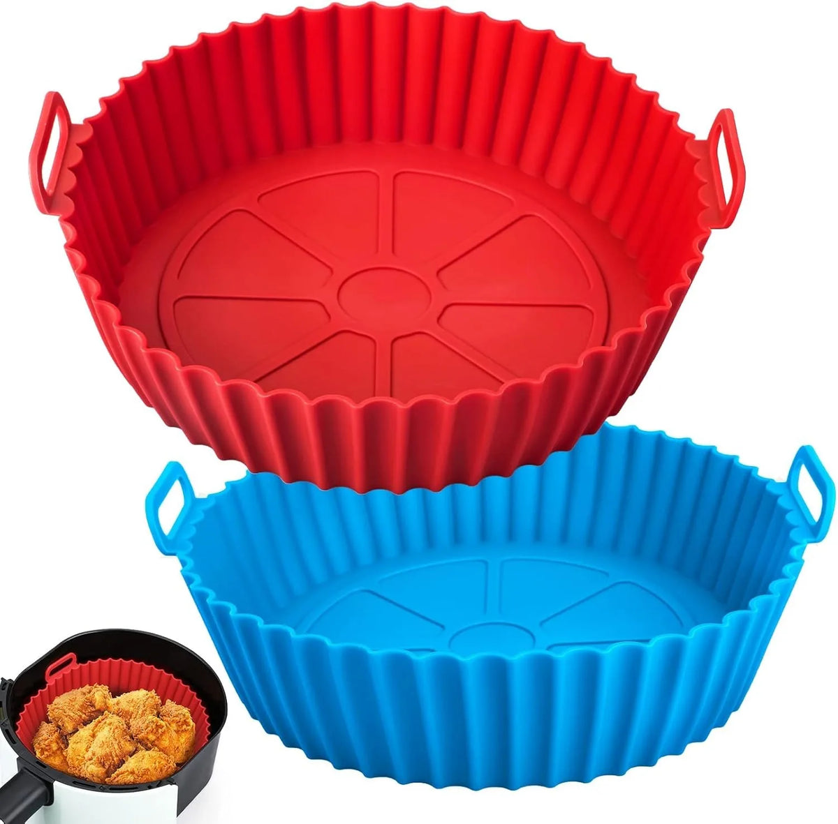 Panier en silicone réutilisable pour friteuse à air – Cuizy Guard