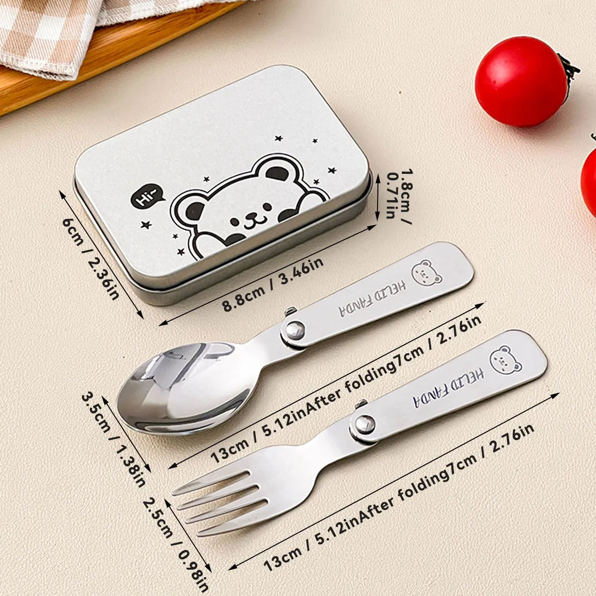 Cuizy Picnic motif ours