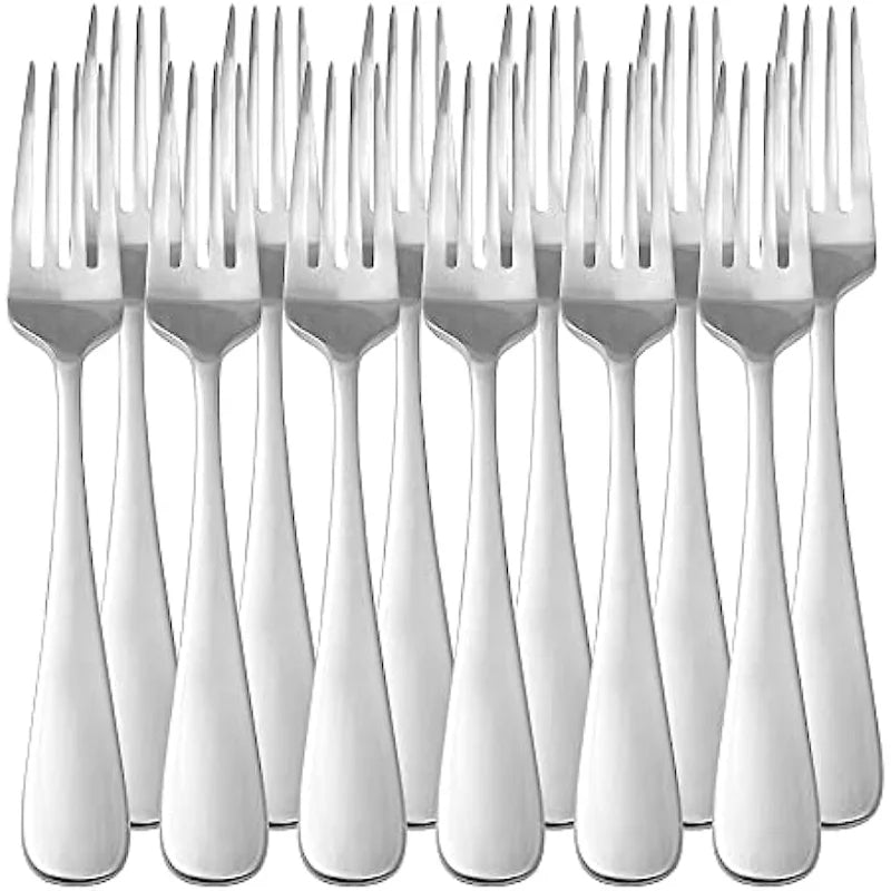 Fourchettes de table inox lot de 12 – Cuizy Table