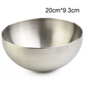 Saladier en inox doré ou argenté – Cuizy Salad
