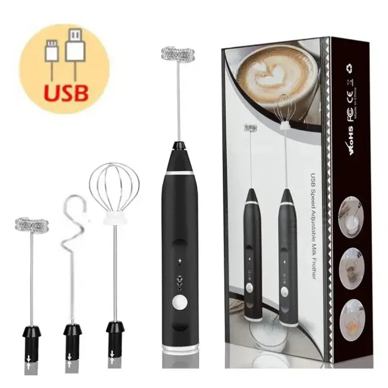 Mousseur à lait électrique rechargeable USB – Cuizy Foam