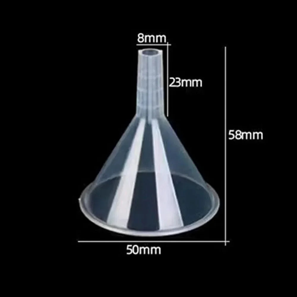 Entonnoirs en Plastique Transparent (50, 75, 100 mm ou lot de 3) – Cuizy Pour