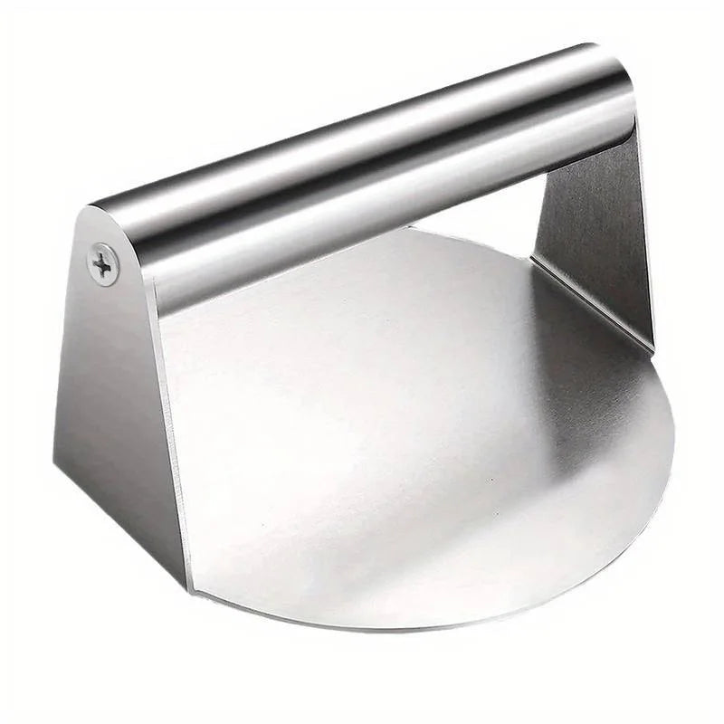 Presse à Smash Burger Ronde en Inox – Cuizy Patty