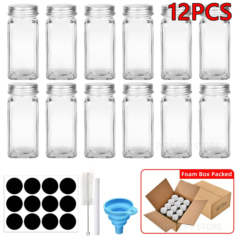 Pots à épices en verre avec couvercle – Cuizy Pinch