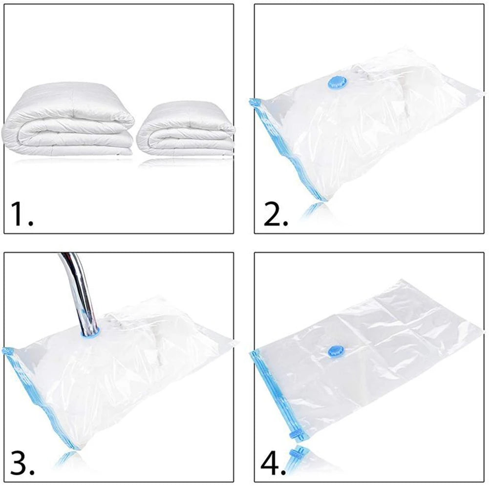 Sacs de Rangement Sous Vide Compressibles avec Valve (plusieurs tailles) – Cuizy Vacuum