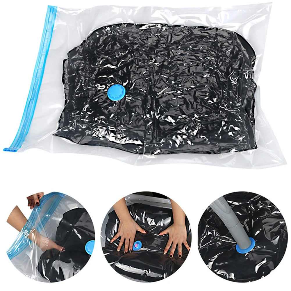 Sacs de Rangement Sous Vide Compressibles avec Valve (plusieurs tailles) – Cuizy Vacuum