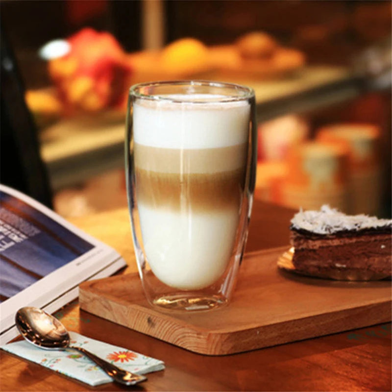 Tasses en verre double paroi – Cuizy Demi
