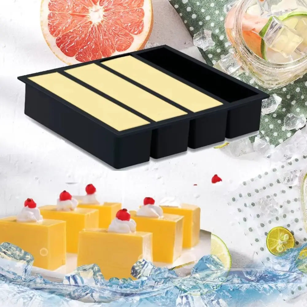 Moule de Congélation en Silicone 4 Portions avec Couvercle (soupes, sauces, bouillons) – Cuizy Freeze