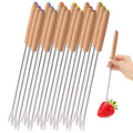 Fourchettes à fondue inox lot de 6 à 24 – Cuizy Fondue