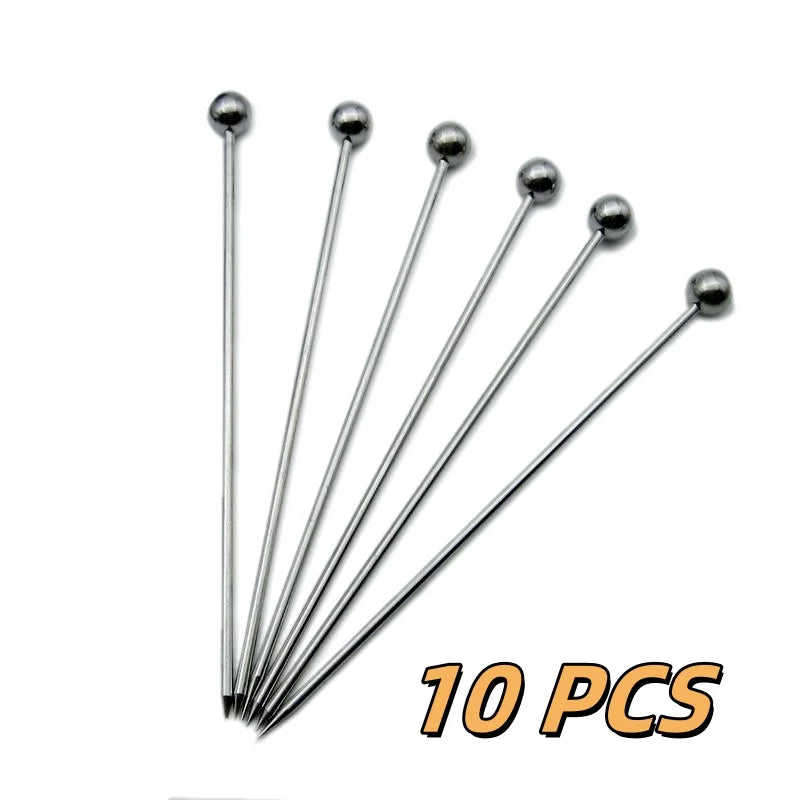 Piques cocktail réutilisables en inox – Cuizy Pick