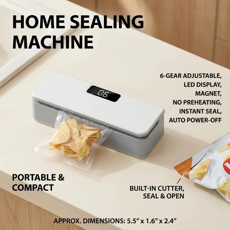 Mini soudeuse de sachets 2-en-1 USB-C – Cuizy Seal