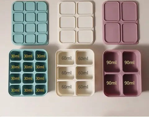 Moule à glaçons silicone avec couvercle Cuizy Ice