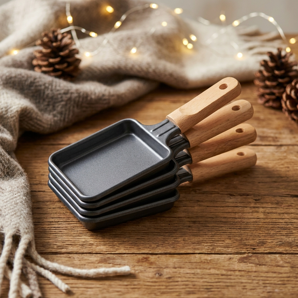 Set poêelons individuels raclette Cuizy Melt