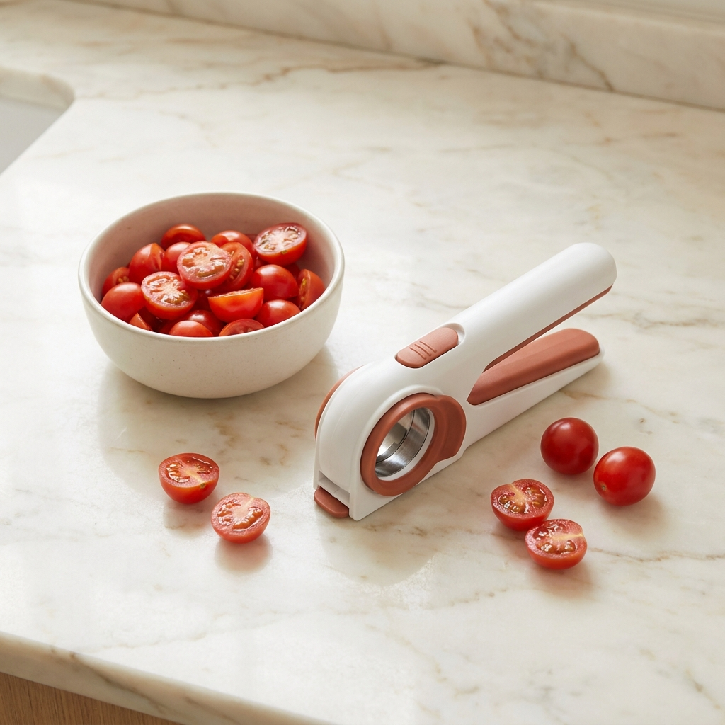 Zip Slicer coupe-tomates et raisins Cuizy Zip