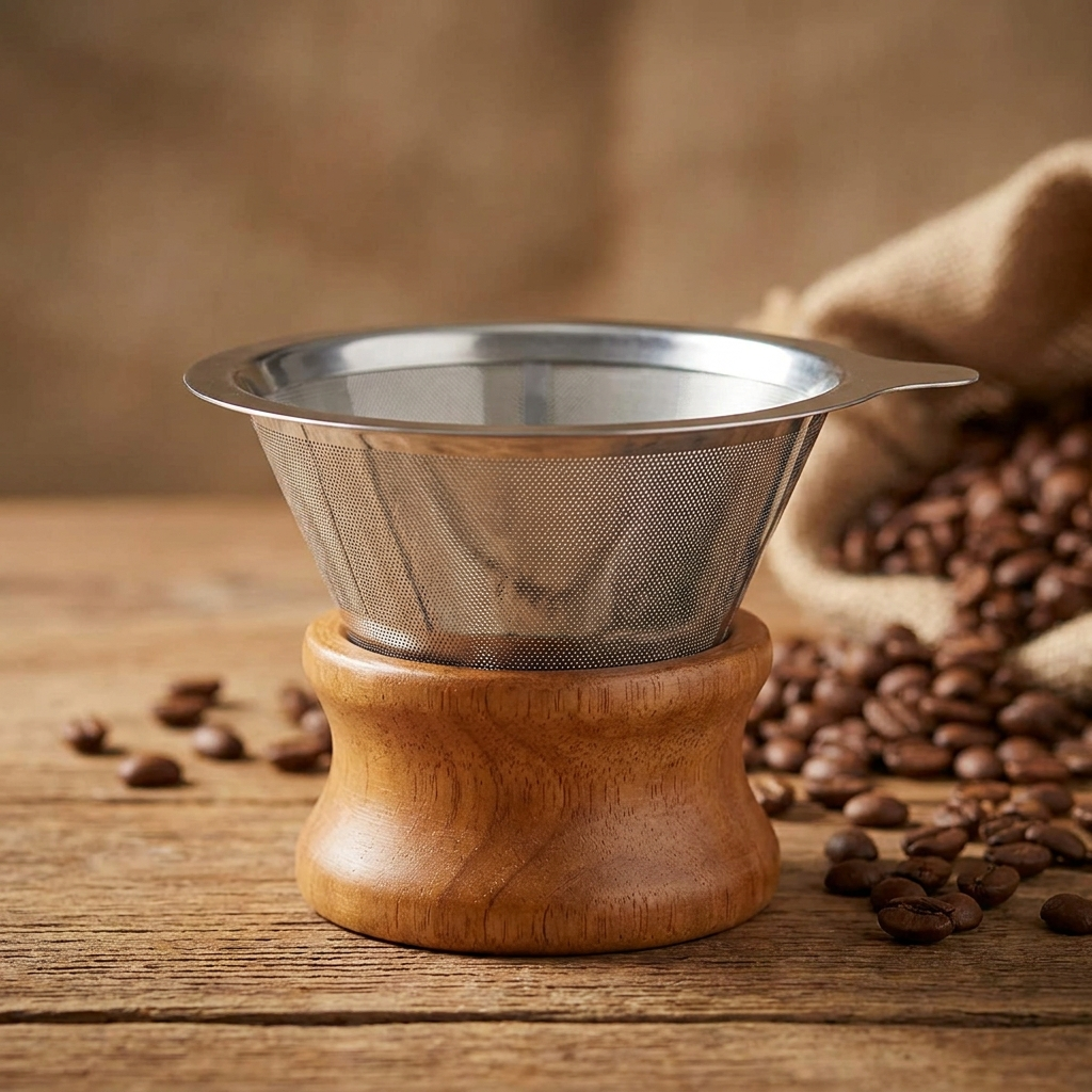 Filtre à café réutilisable en inox Cuizy Drip