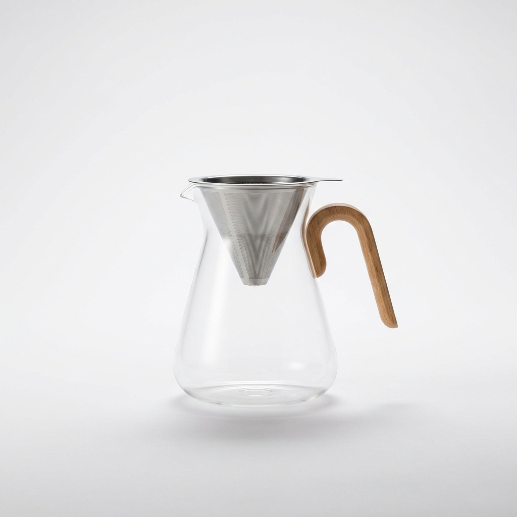 Pot à Café Verseuse en Verre Cuizy Carafe