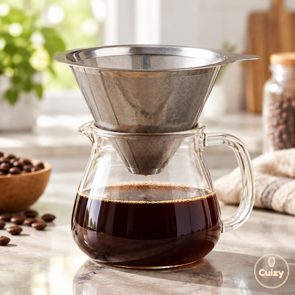 Filtre à café réutilisable en inox Cuizy