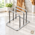 Support inox pour couvercles et planches à découper Cuizy Lid