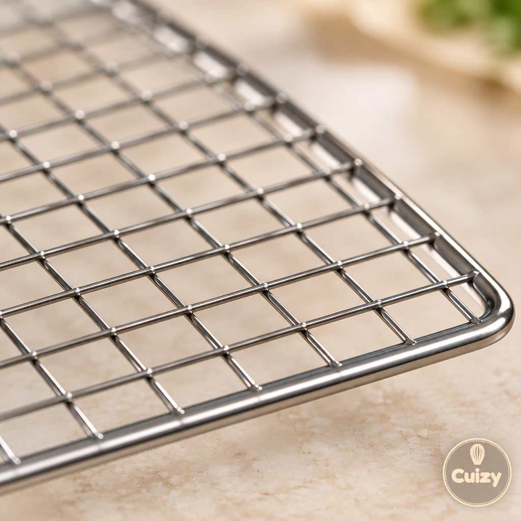 Gros plan sur le maillage et la finition de la grille de refroidissement