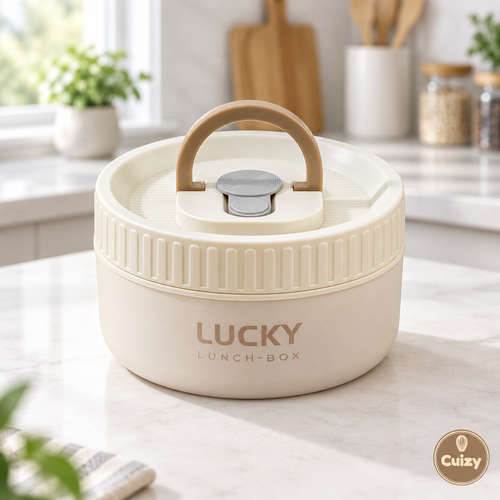 Boîtes repas gigognes avec poignée Cuizy Nest sur plan de travail