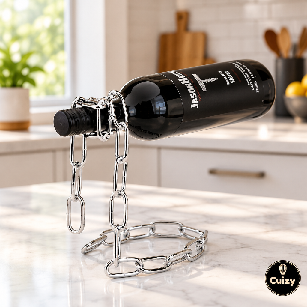 Porte-bouteille suspendu à chaîne Cuizy Float