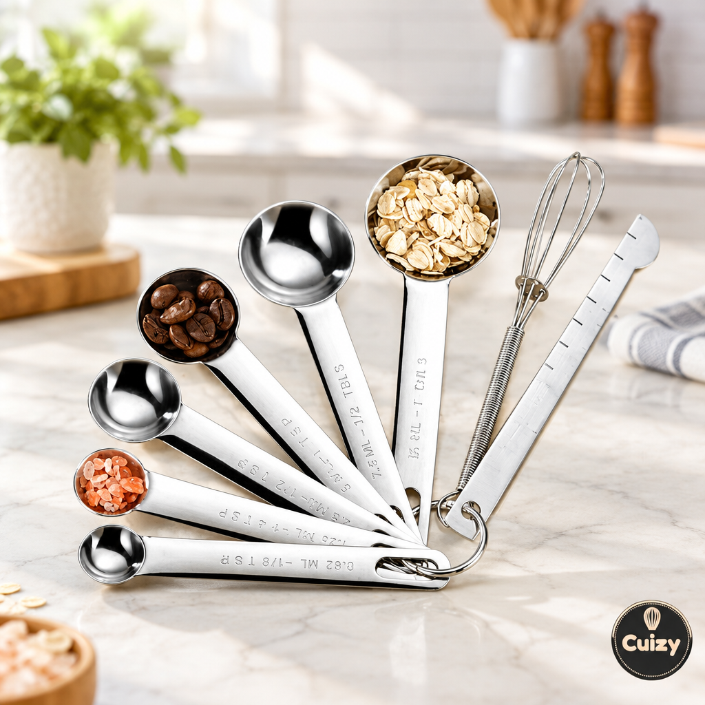 Set de cuillères doseuses en inox Cuizy Spoons