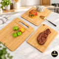 Planche à découper et de service en bois Cuizy Slab