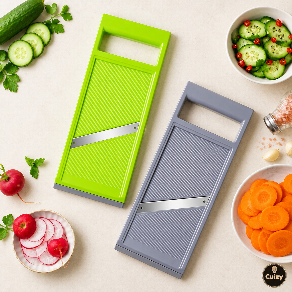 Vue du dessus du coupe-légumes