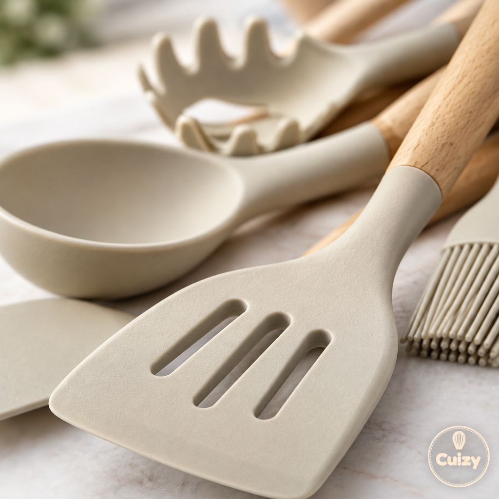 Gros plan sur la texture du silicone