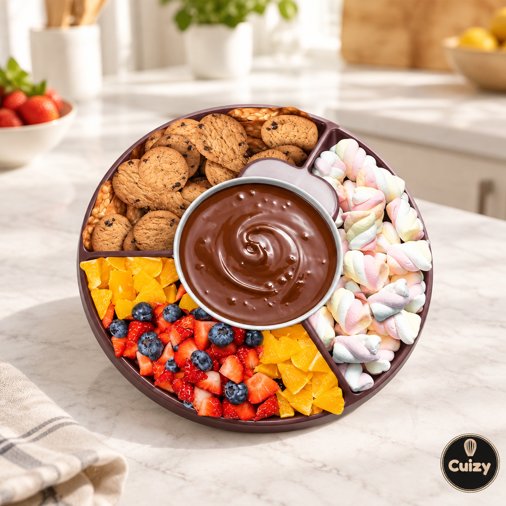 Mini appareil à fondue au chocolat Cuizy Choco