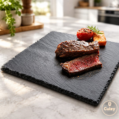 Plateau de service en ardoise naturelle Cuizy Slate