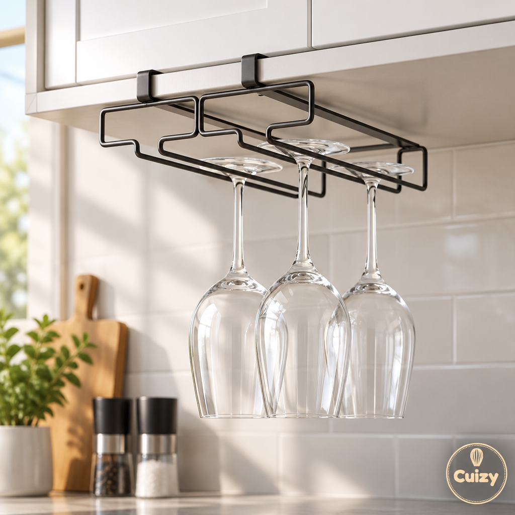 Support suspendu pour verres à pied Cuizy Hang