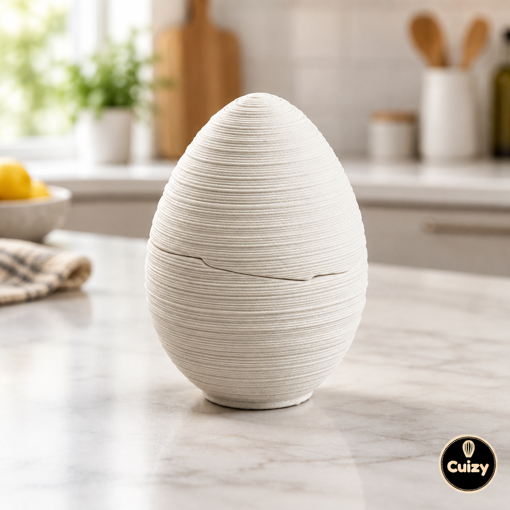 Bol en céramique forme œuf Cuizy Egg