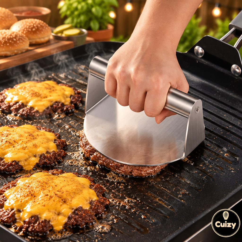 Presse à burger et smash burgers