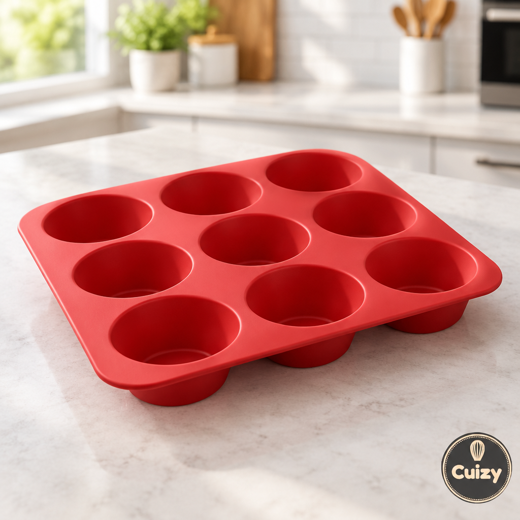 Moule à muffins silicone Cuizy Muffin