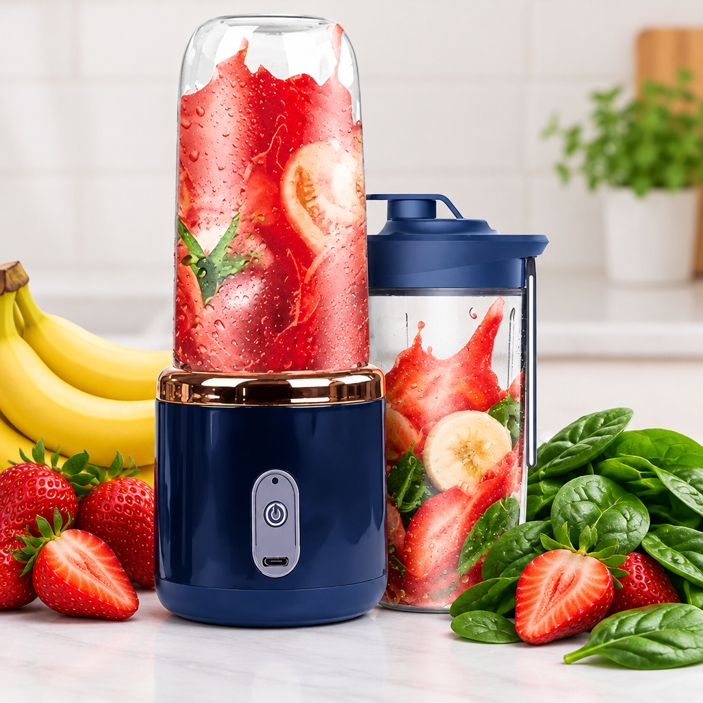 Cuizy Shake blender portable en utilisation