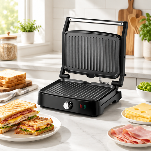 Cuizy Croque appareil à croque-monsieur en situation dans la cuisine