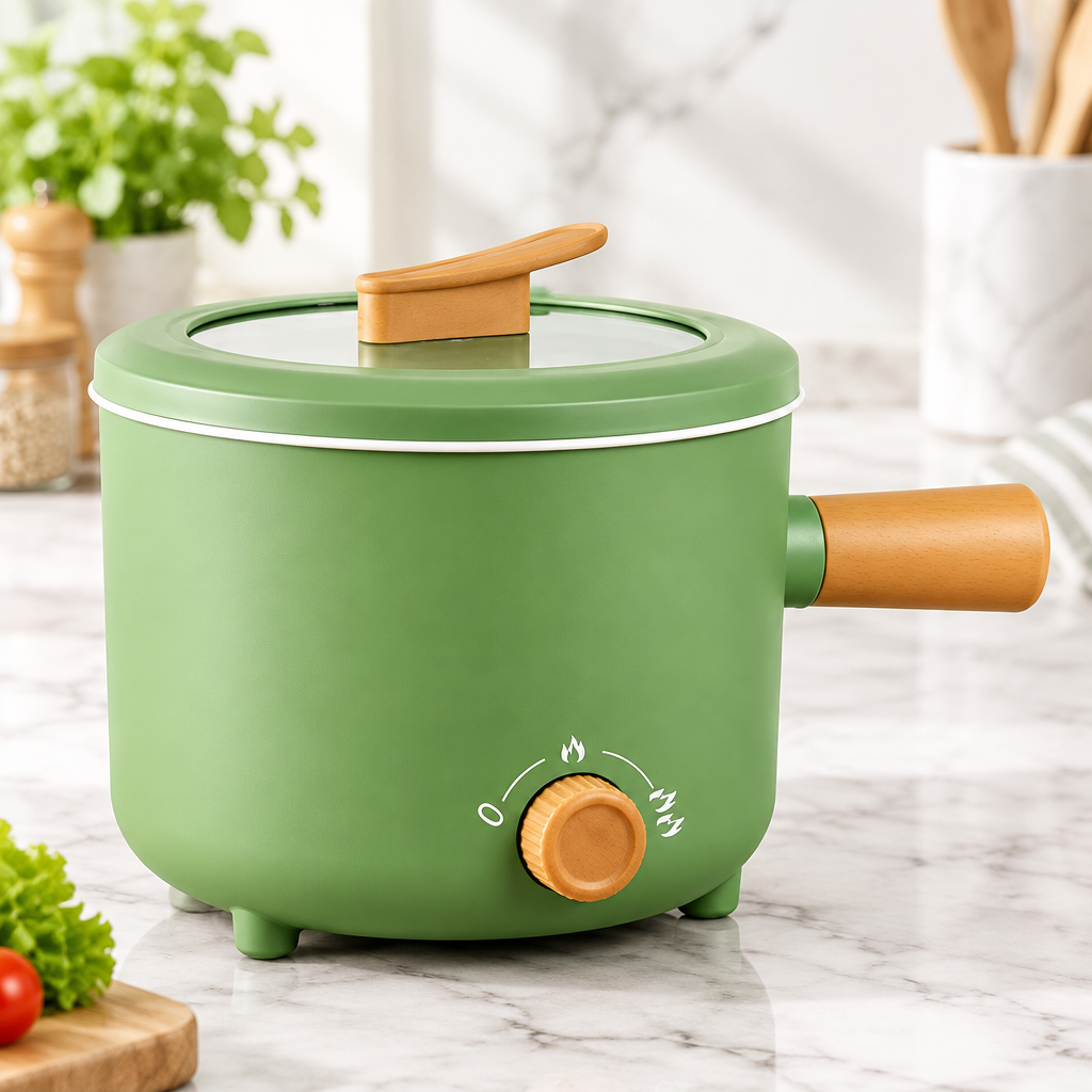 Cuizy Cook cuiseur multifonction sur plan de travail en marbre