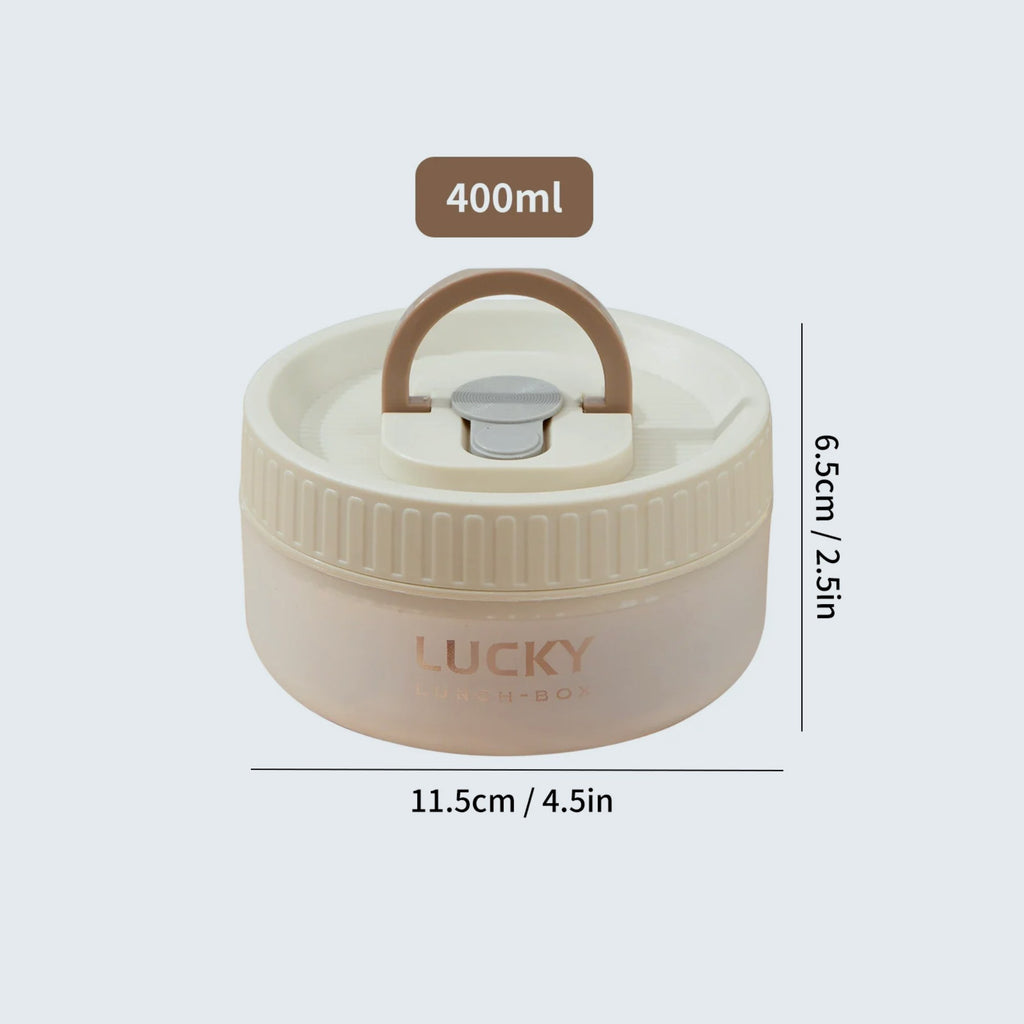 Boîtes repas hermétiques avec poignée Cuizy Nest sur fond neutre