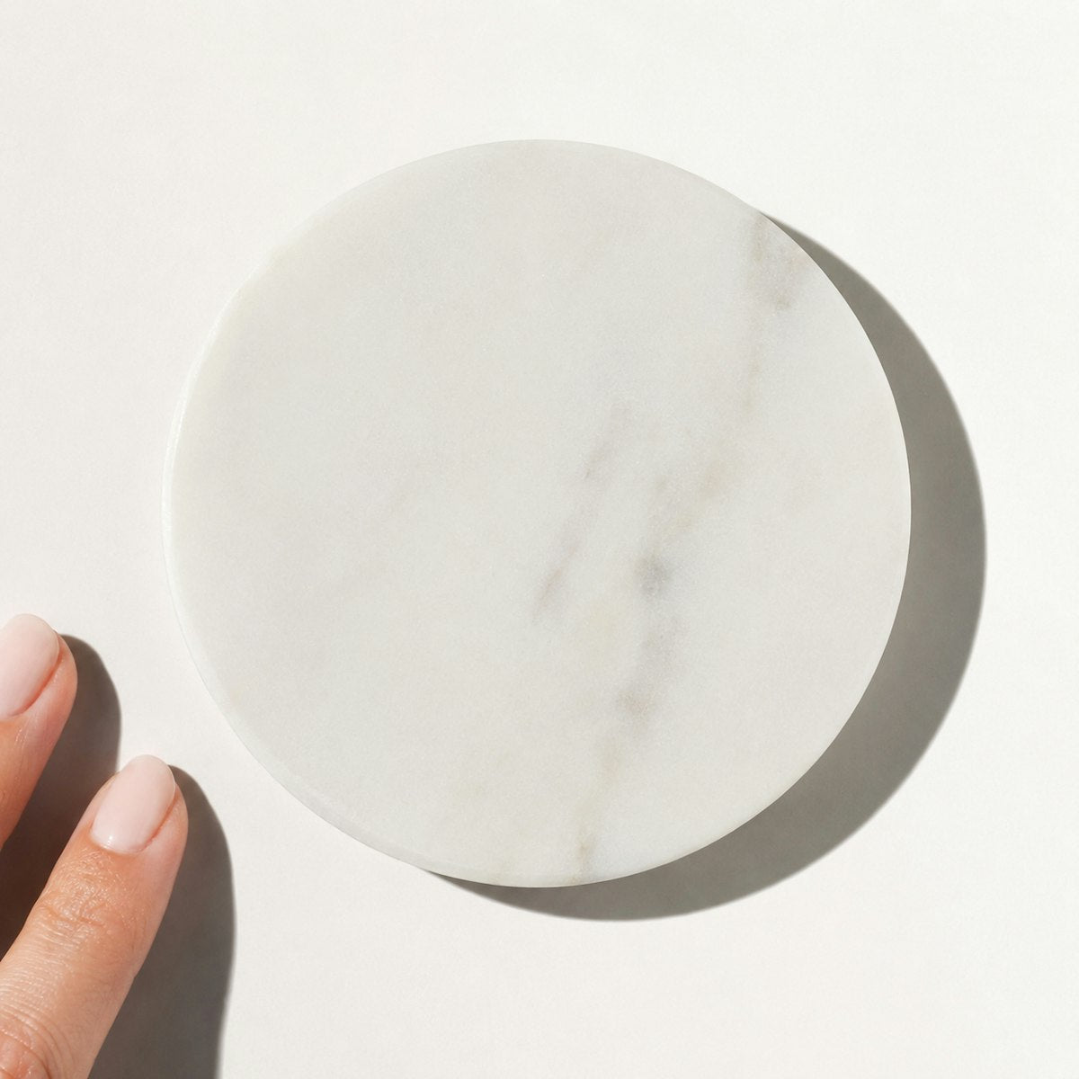 Dessous de verre en marbre